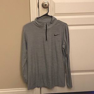 Nike Running Dri-Fit Grey Quarter Zip